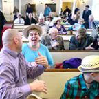 Orange church members celebrate Christ’s resurrection; wear bonnets for charity