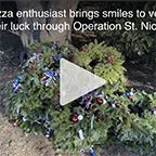 YouTube pizza enthusiast brings smiles to veterans down on their luck through Operation St. Nicholas