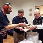 Hot soup, warm hospitality